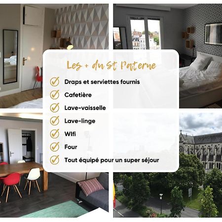 Le St Paterne, Hyper Centre, 3 Chambres Tt Confort Orleans Exterior photo