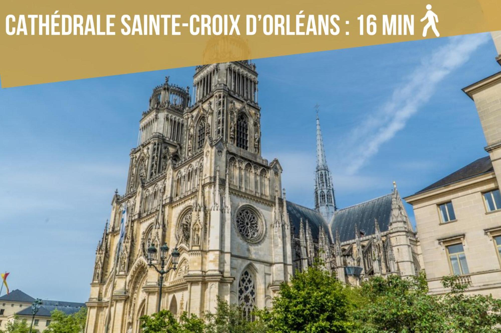 Le St Paterne, Hyper Centre, 3 Chambres Tt Confort Orleans Exterior photo